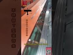 800kg/m สแตนเลส T-Trim ทดสอบ - ทหารเรือเกรด Edge Guard กับ 20 ปีการรับประกันน้ําเกลือ