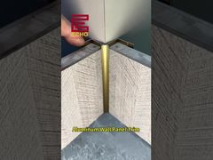 ขอบผนังอะลูมิเนียม | การตกแต่งขอบที่สง่างามสำหรับภายในบ้านสมัยใหม่ #aluminumtrim