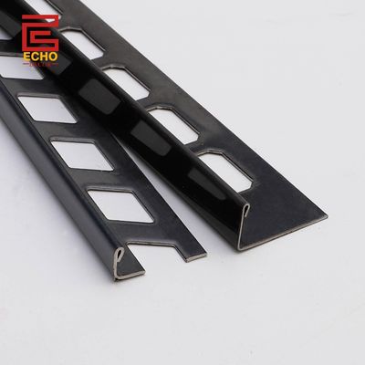 สแตนเลสเนลท์ ด้านนอกมุม Tile Edge Trim / กบ Tile Edge Trim
