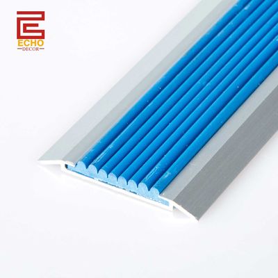 โฟล็กซี่ ไม่สลิป อลูมิเนียมบันไดจมูกขอบ Trim Flat Step Tread Trim