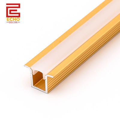 U Channel Aluminium LED Extrusion Profiles LED Tape Light Channel ช่องไฟที่หลุดออกของอลูมิเนียม