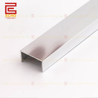 U Profile อลูมิเนียม Tile Trim Tile ขอบเขตขอบเขต