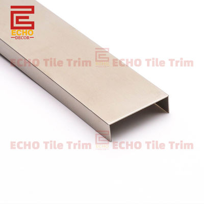 ห้องน้ําเงิน สแตนเลส Listello Border Edge Tile Trim