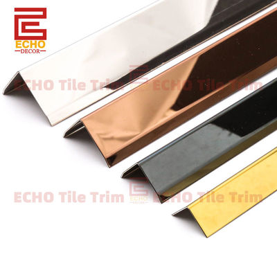 สแตนเลส 90 องศา ด้านนอก ตะกร้า Edge Trim สีที่กําหนดเอง ตะกร้า Edge Strip